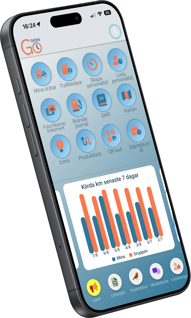 Telme app on mobile